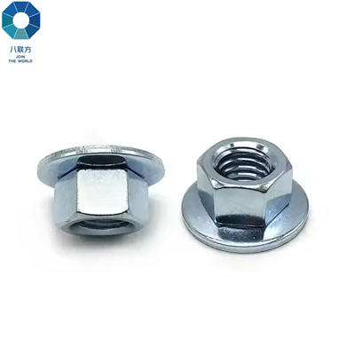 Zinc-Plated Hex Flange Ntses