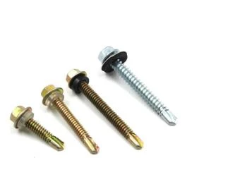 Hex Lub Taub Hau Self Drilling Ntsia Hlau Nrog EPDM Washer
